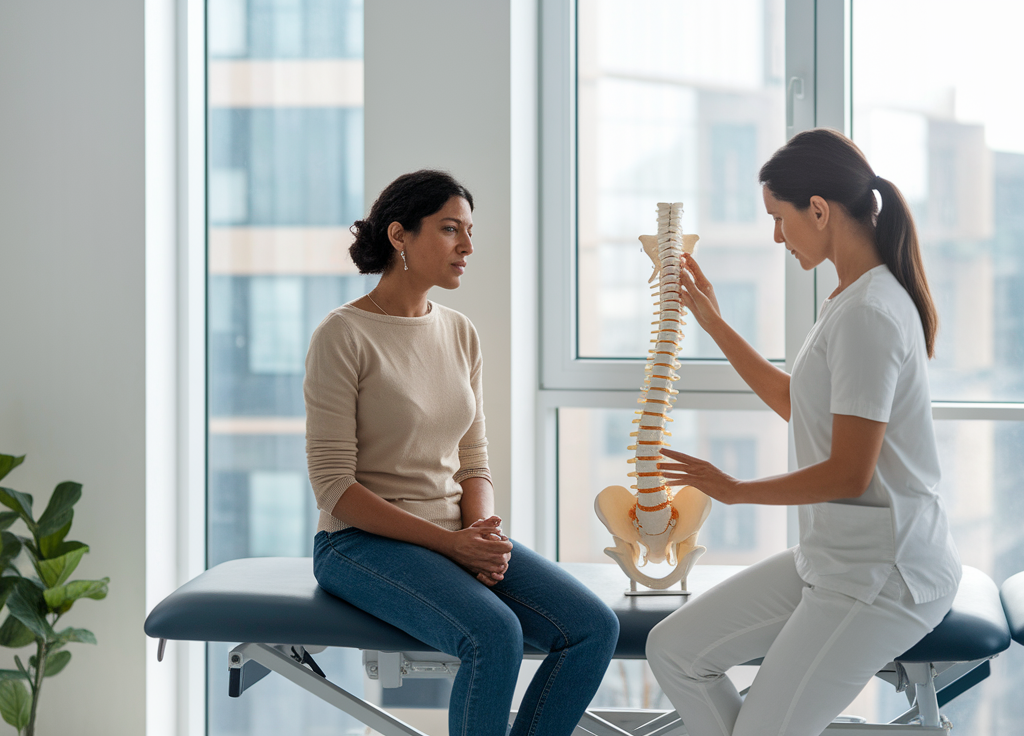 Advanced tailbone pain diagnostic services including dynamic x-ray evaluation and clinical assessment in Bangalore