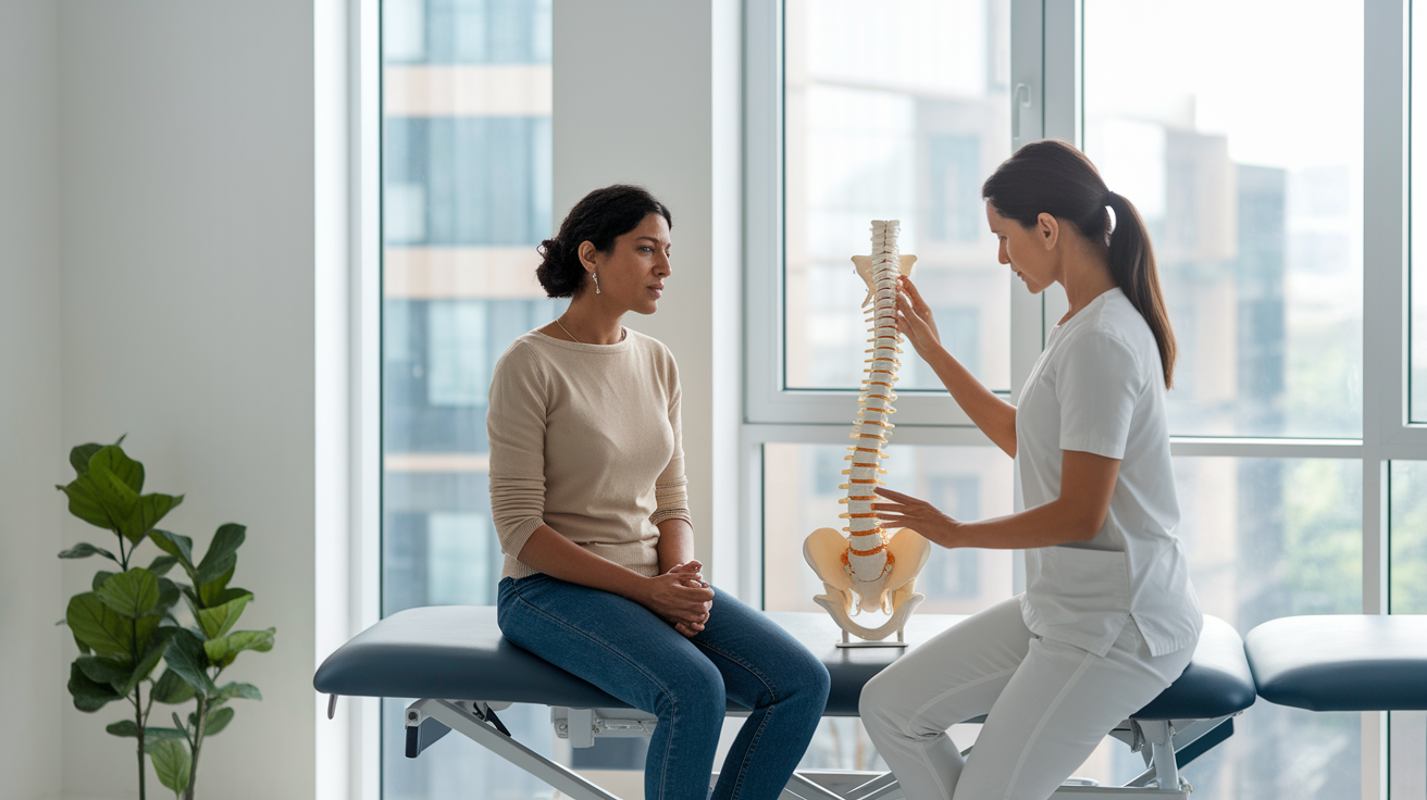 Advanced tailbone pain diagnostic services including dynamic x-ray evaluation and clinical assessment in Bangalore