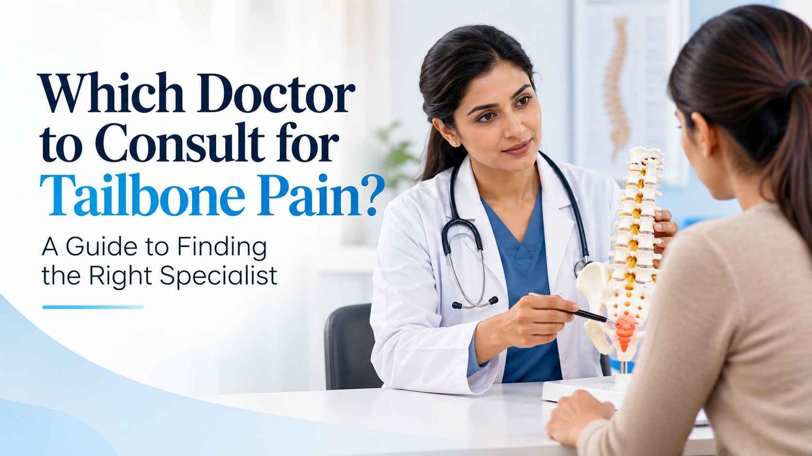 Which doctor to choose for tailbone pain